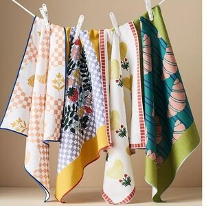 Anthropologie Annie Printed Napkins, Set Of 4